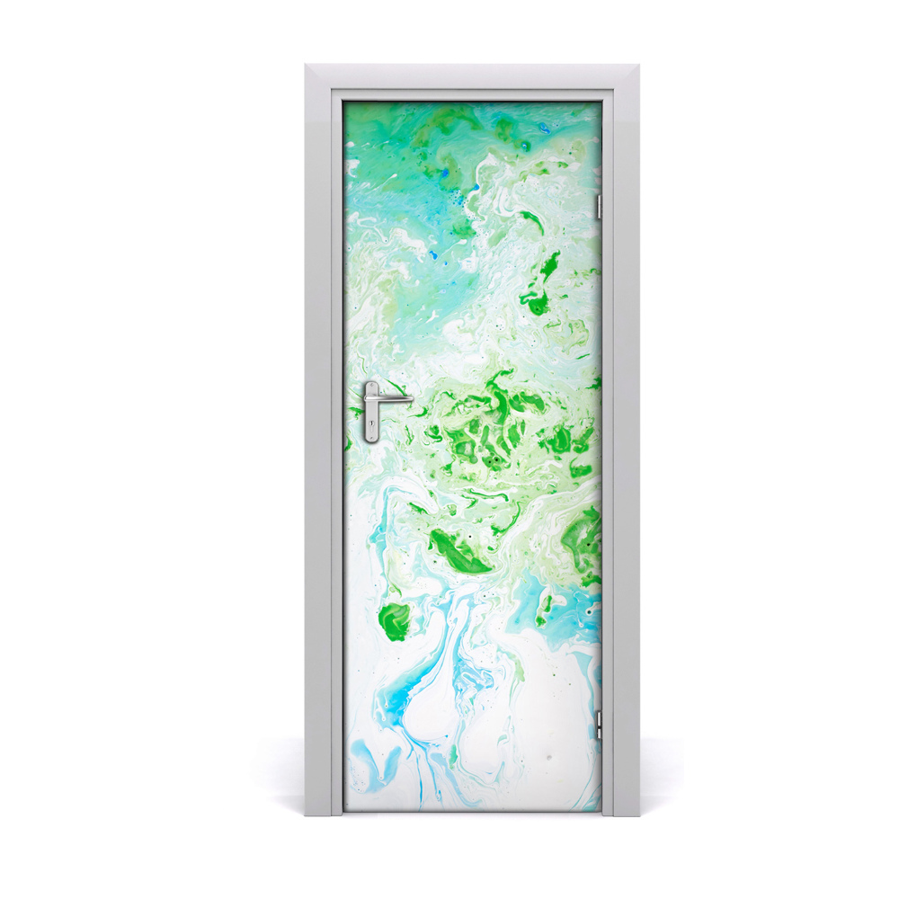 Ajtó méretű poszter Zöld foltok