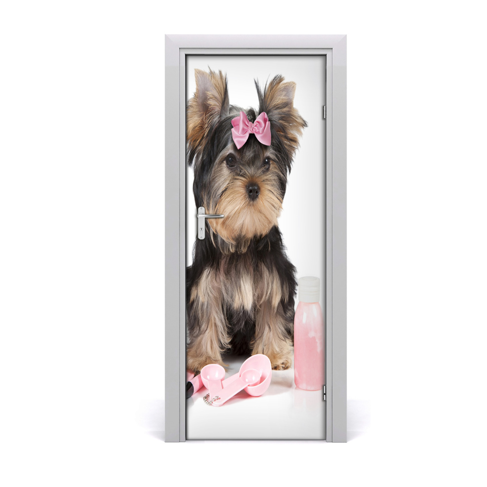 Ajtó méretű poszter Kutya íjjal