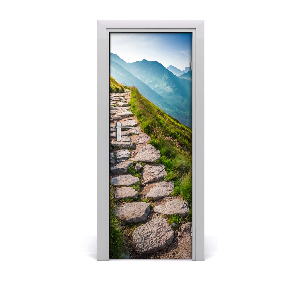 Fotótapéta ajtóra Hegyi ösvény