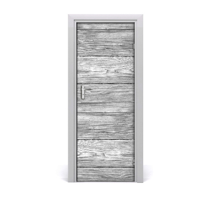 Ajtómatrica Szürke fa háttér