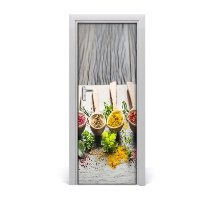 Ajtómatrica Színes fűszerek