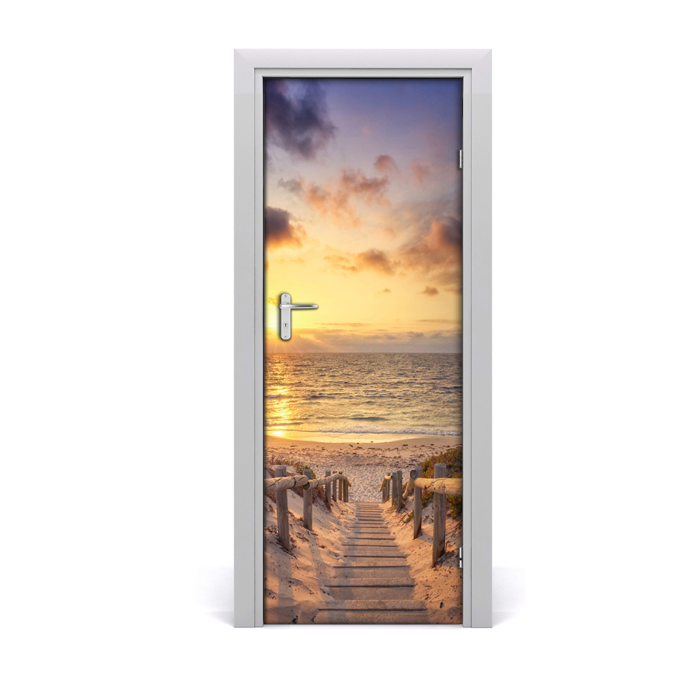 Ajtó méretű poszter Út a tengerparthoz