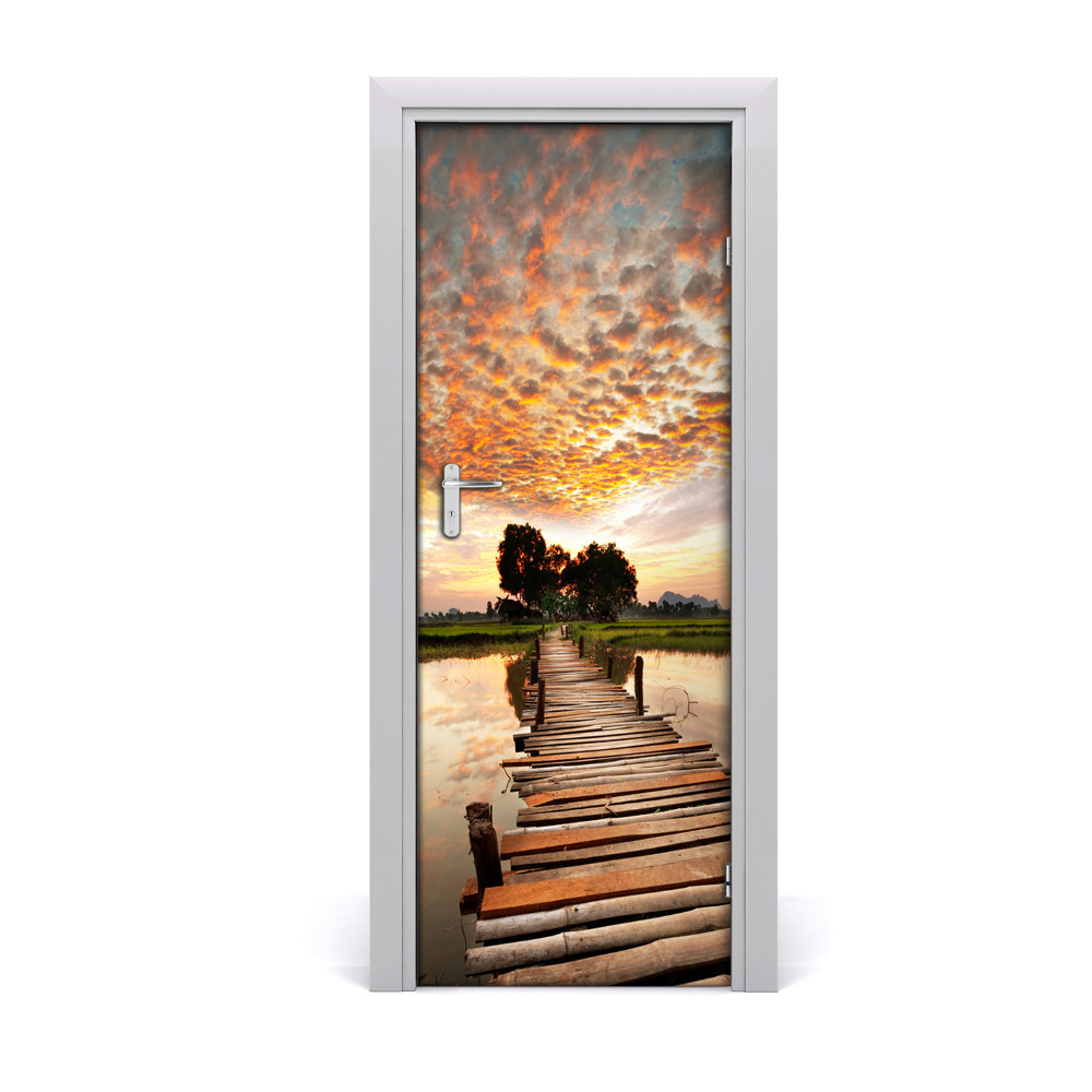 Ajtómatrica Sunset Bridge