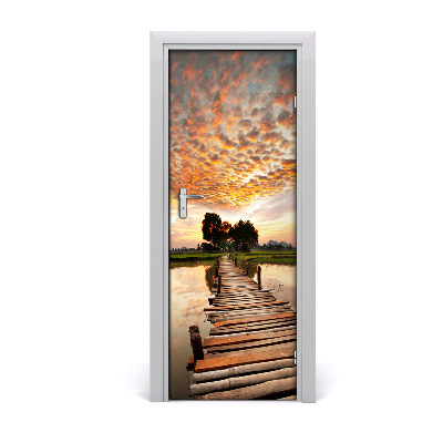 Ajtómatrica Sunset Bridge