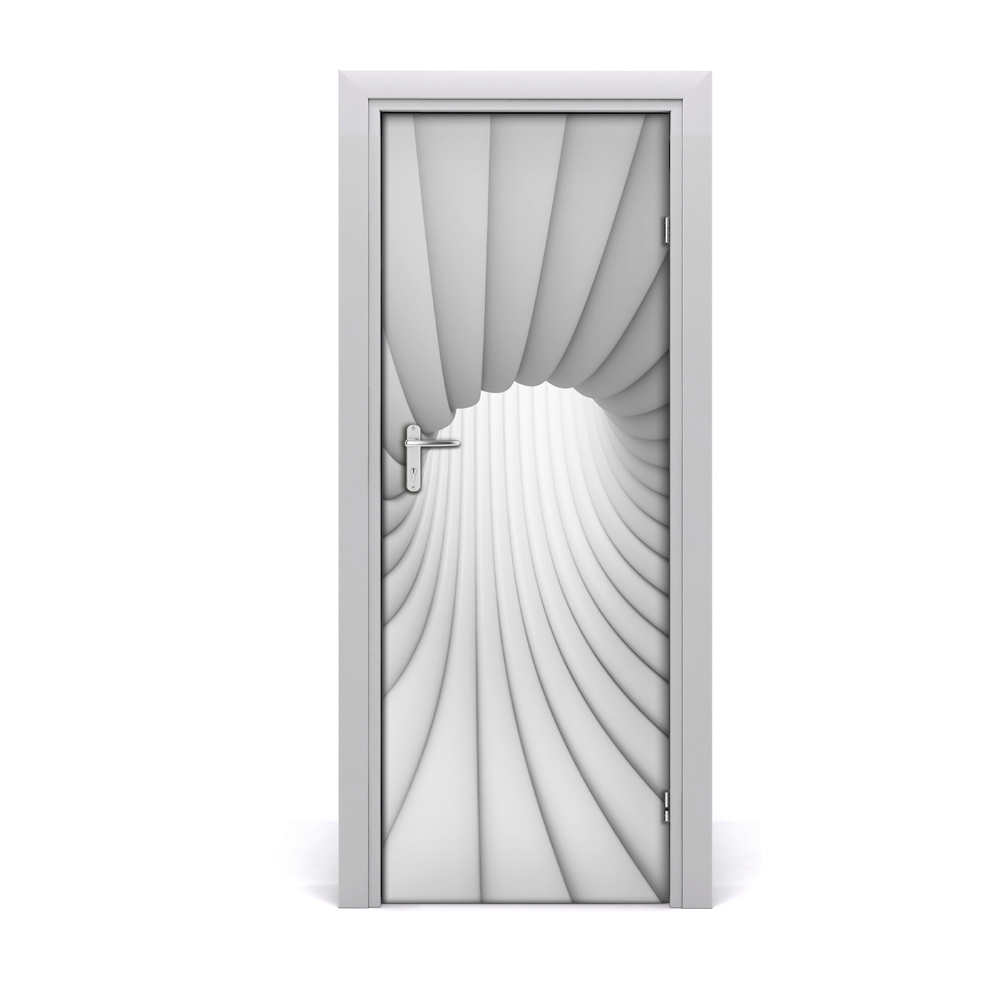 Ajtóposzter Alagút absztrakció