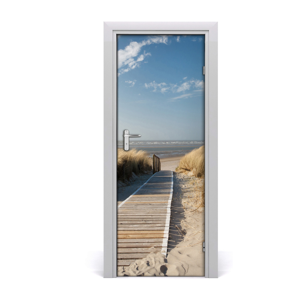 Ajtó méretű poszter Strand móló