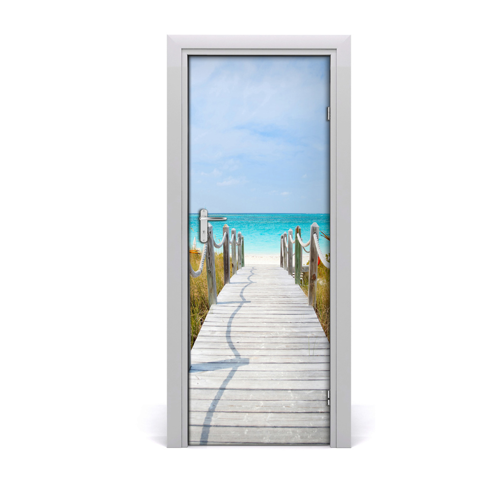 Ajtó méretű poszter Út a tengerparthoz