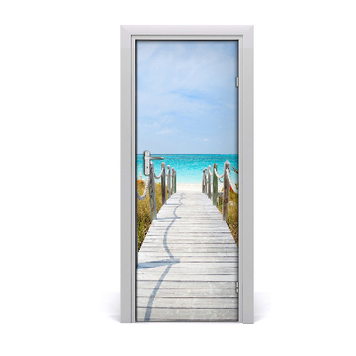 Ajtó méretű poszter Út a tengerparthoz