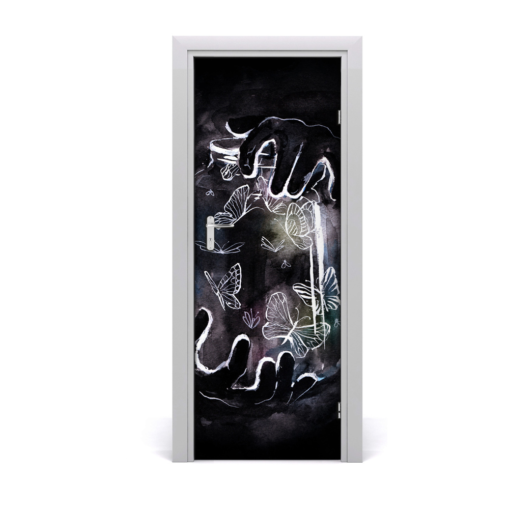 Ajtó méretű poszter Pillangók egy üvegben