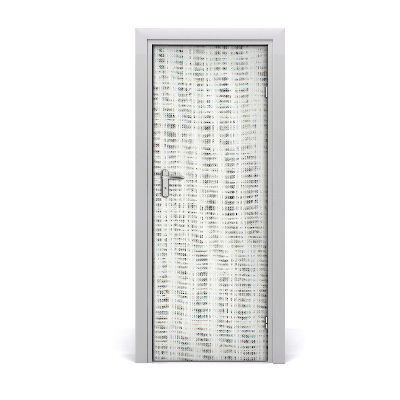 Ajtóposzter Fehér vászon