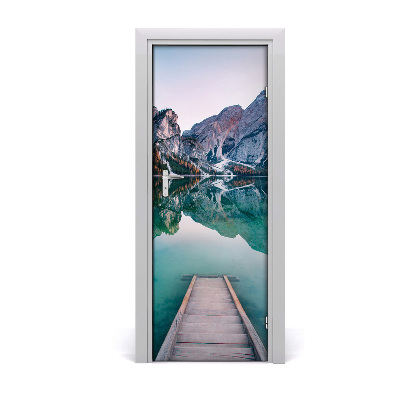 Ajtóposzter A Górskie-tó mólója