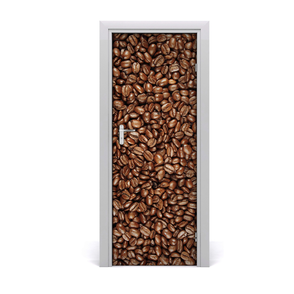Ajtó tapéta Kávébab