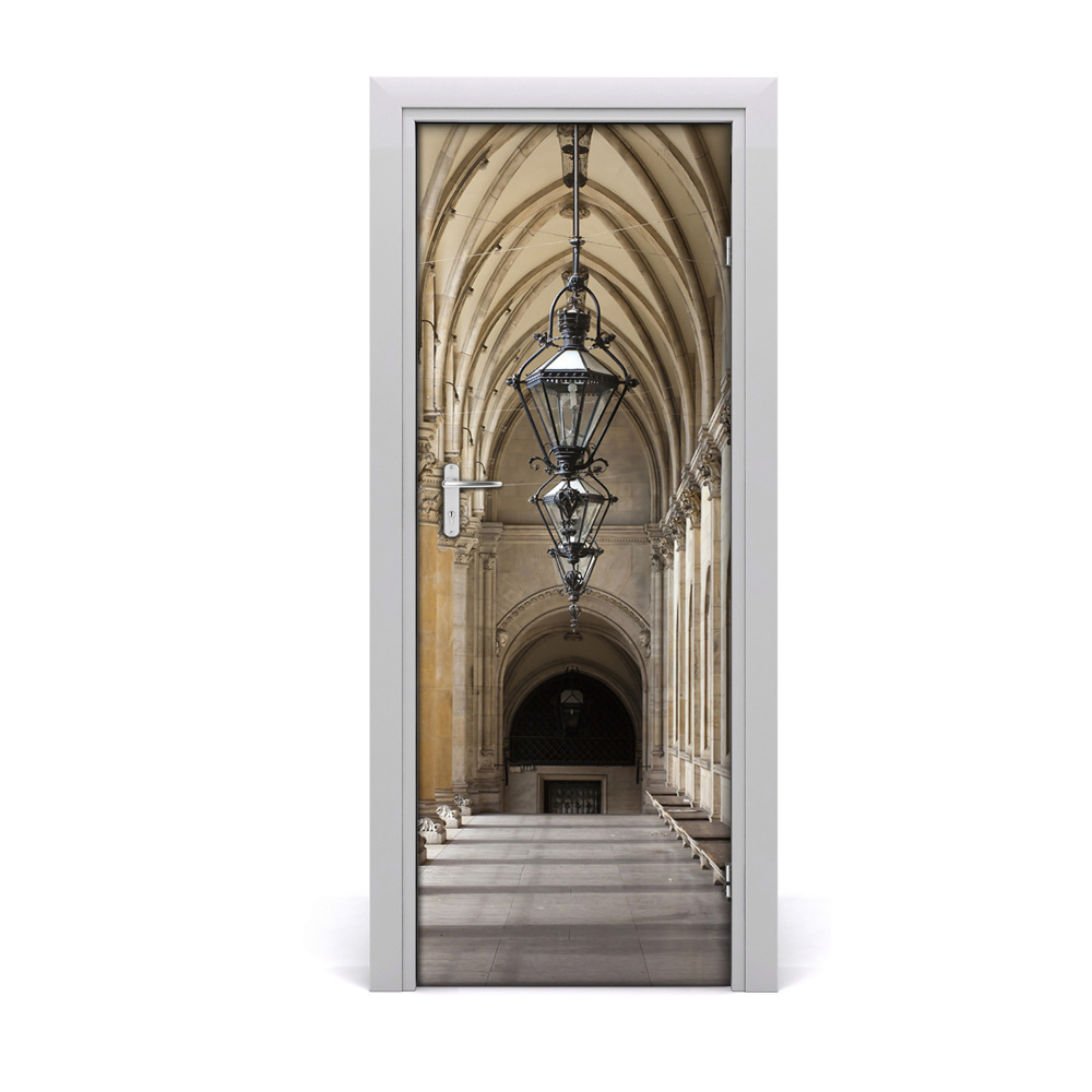 Fotótapéta ajtóra Oszlopok Bécsben