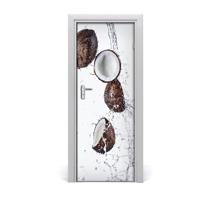 Ajtómatrica Kókuszdió vízzel