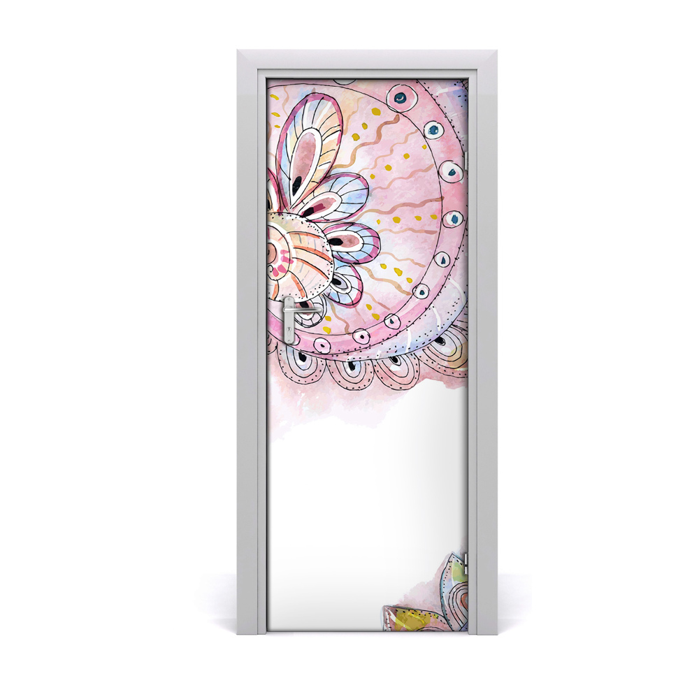 Ajtóposzter Absztrakt minta