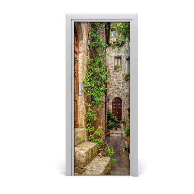 Ajtó tapéta Bájos utcák