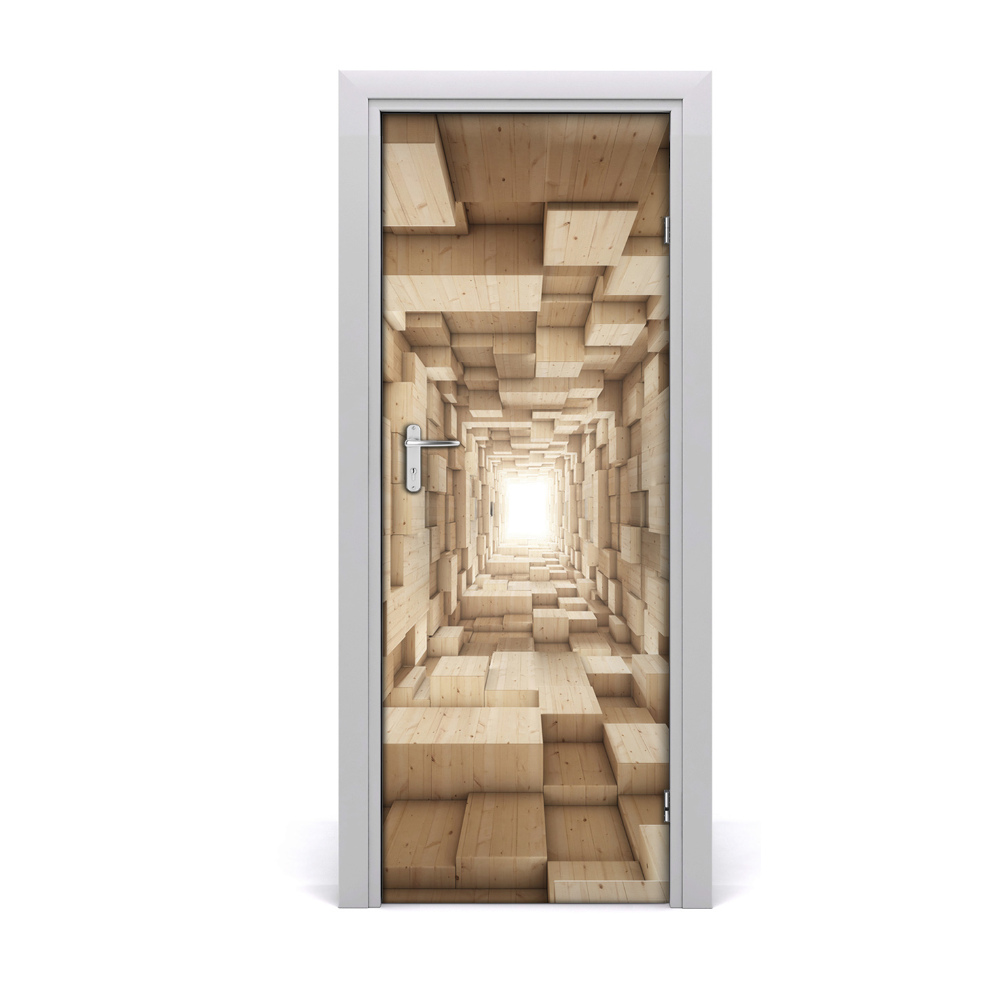 Poszter tapéta ajtóra 3D absztrakció