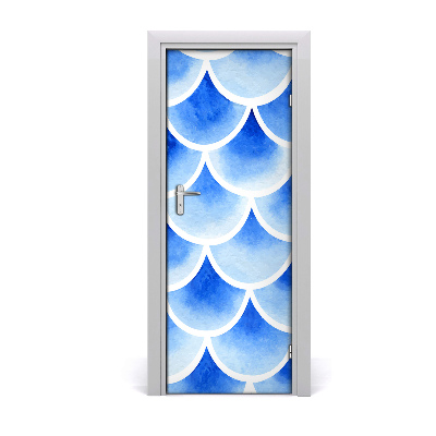 Ajtómatrica Kék hal pikkelyei
