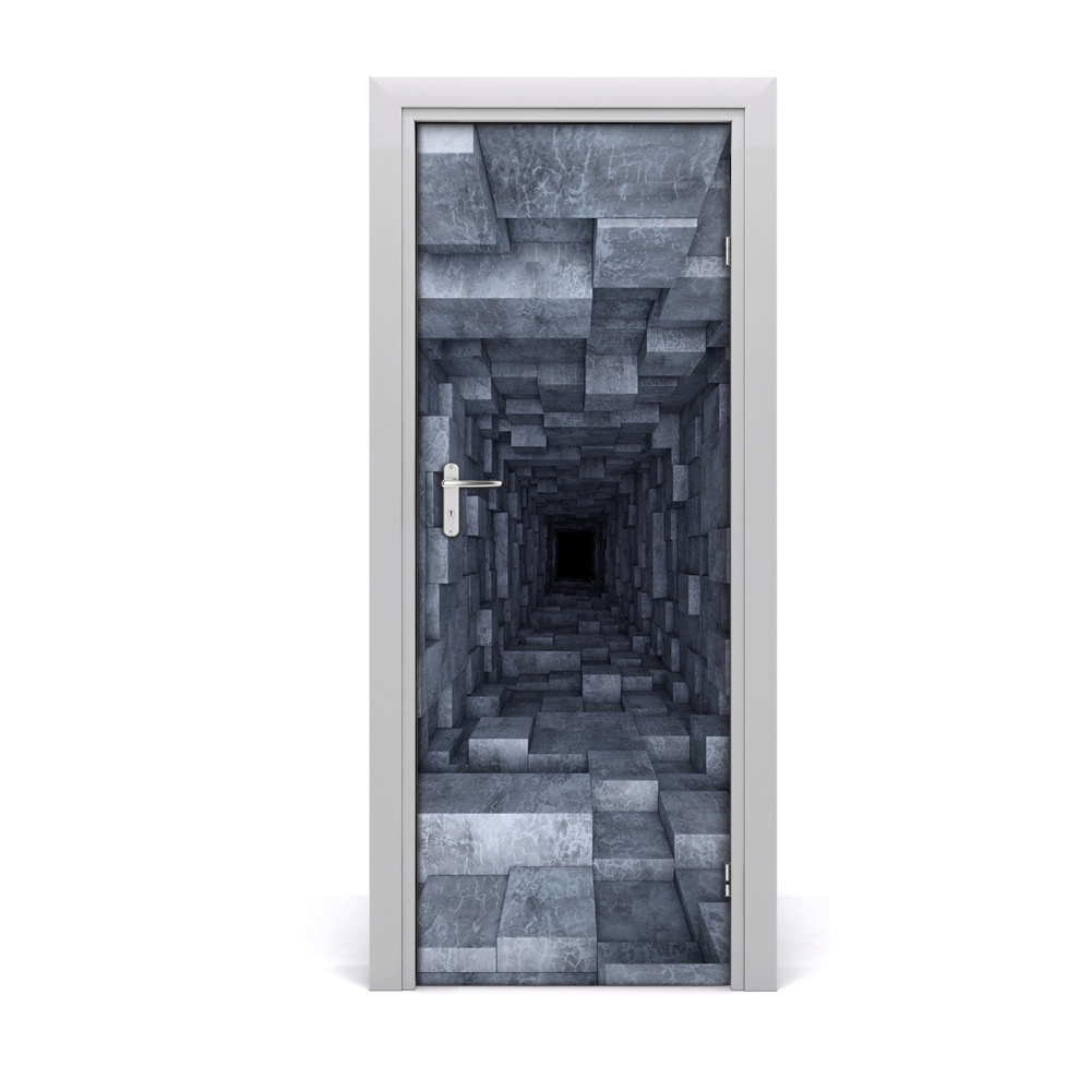 Ajtóposzter öntapadós Alagút