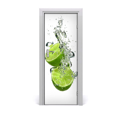 Poszter tapéta ajtóra Lime vízben
