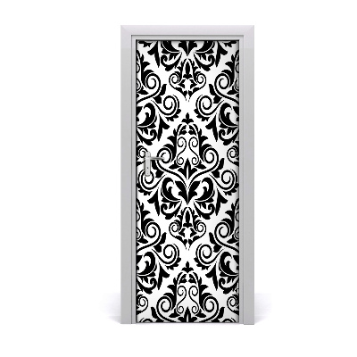 Fotótapéta ajtóra Díszek minta