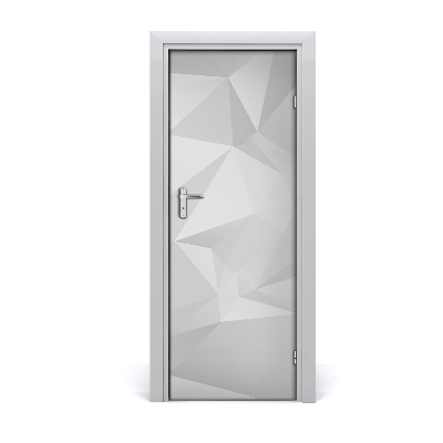 Ajtóposzter öntapadós Absztrakt háromszögek