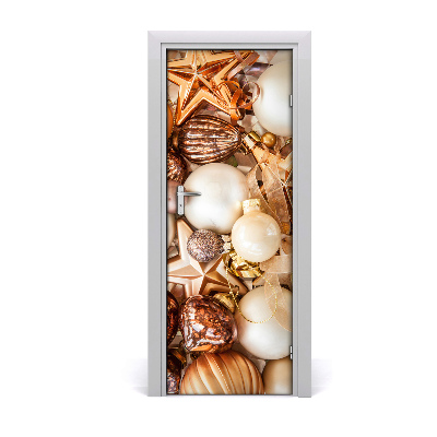Ajtóposzter karácsonyi díszek