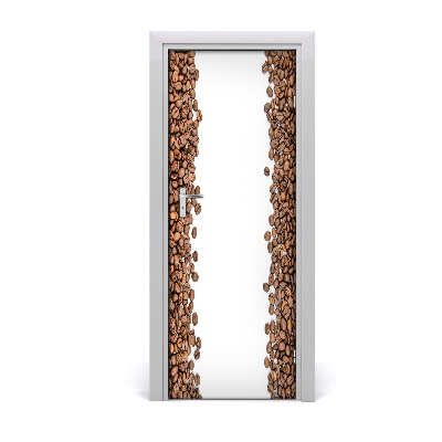 Poszter tapéta ajtóra Kávébab