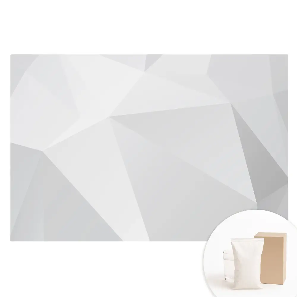 Szürke geometrikus formák modern eleganciájú vlies fotótapéta