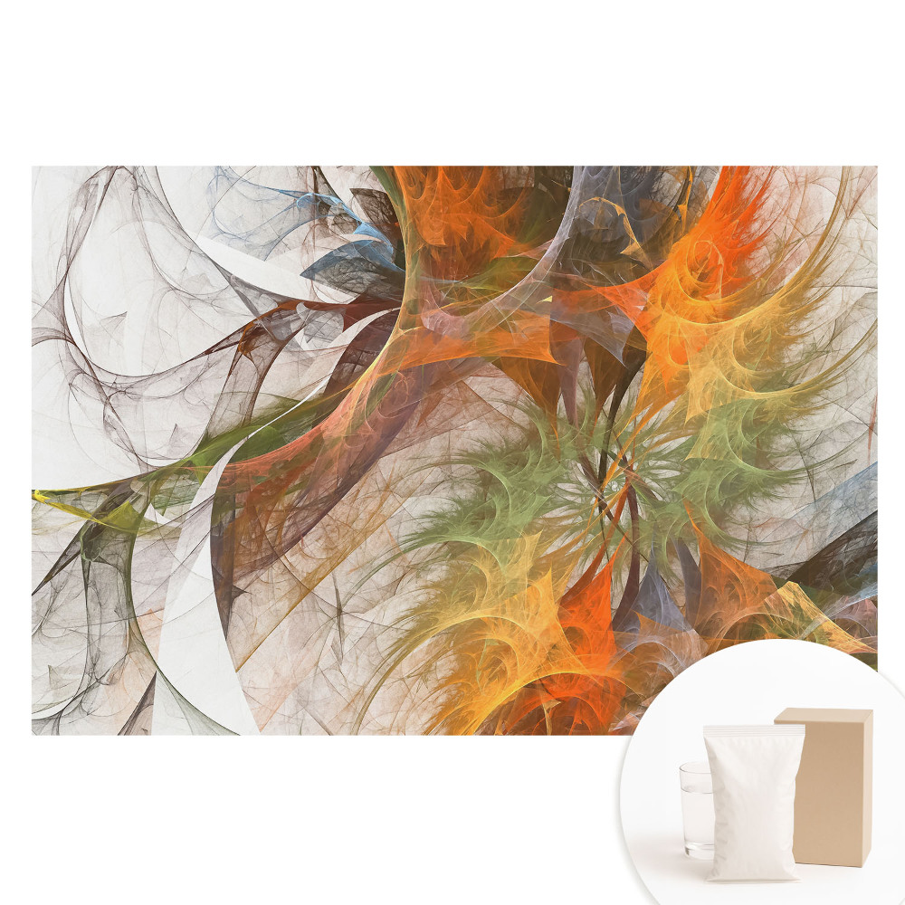 Nem szőtt fotótapéta Egy színes, absztrakt energia kaleidoszkóp