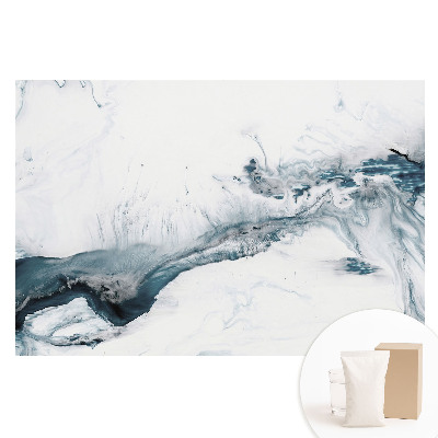 Fotótapéta nem szőtt anyagon Ecsetmozgás absztrakt foltokkal