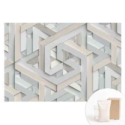 Nem szőtt tapéta Háromdimenziós geometriai alakzatok