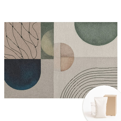 Modern geometriai absztrakció mintás nem szőtt fotótapéta