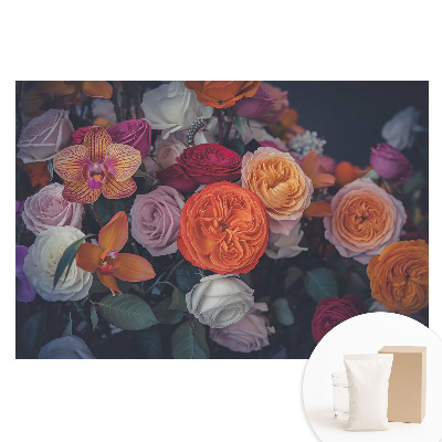 Nem szőtt tapéta Virágok harmóniában
