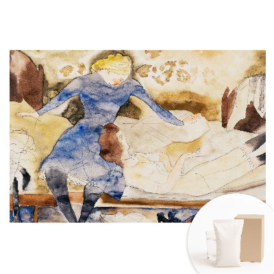 Fotótapéta nem szőtt anyagon Romantikus jelenet pasztellszínekben