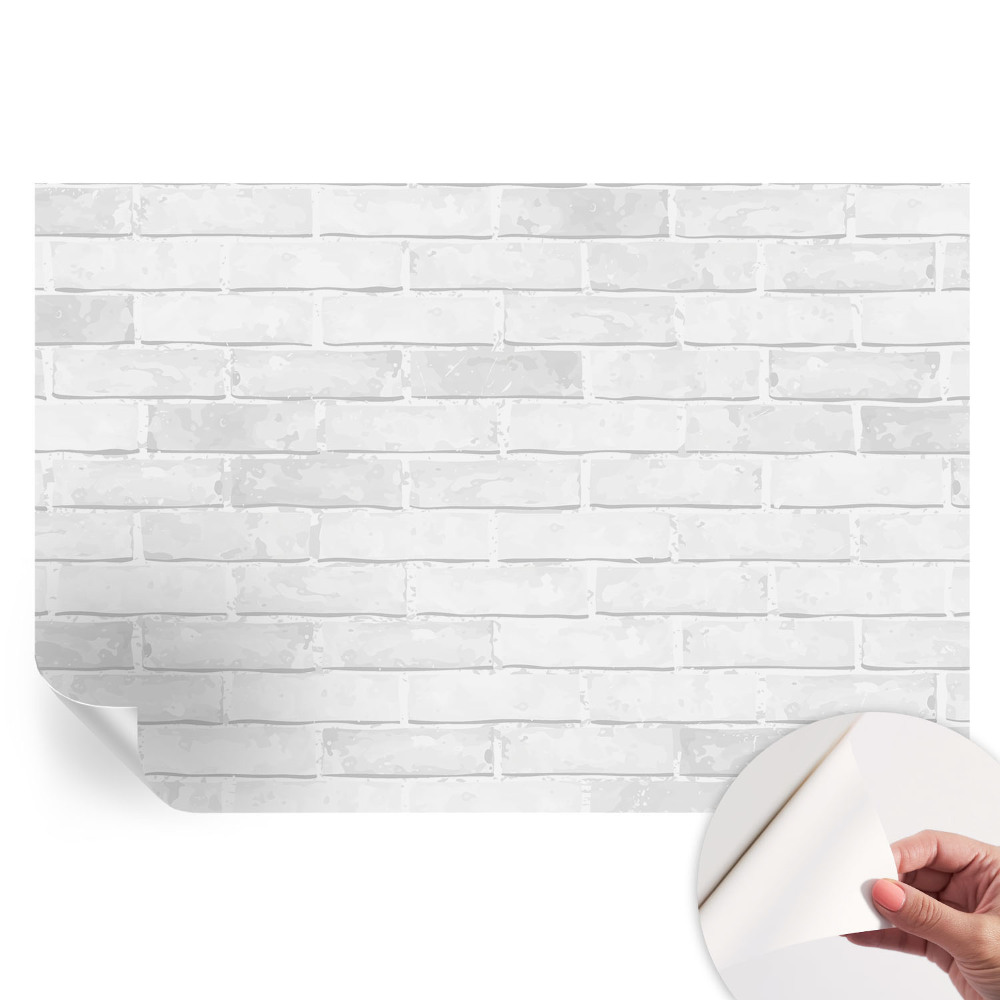 Öntapadós téglafal mintás fotótapéta