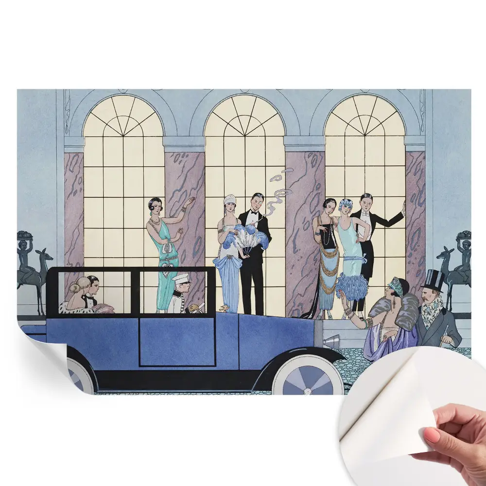 Art deco mintás öntapadós fotótapéta