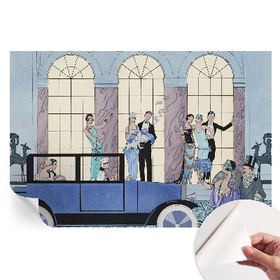 Art deco mintás öntapadós fotótapéta