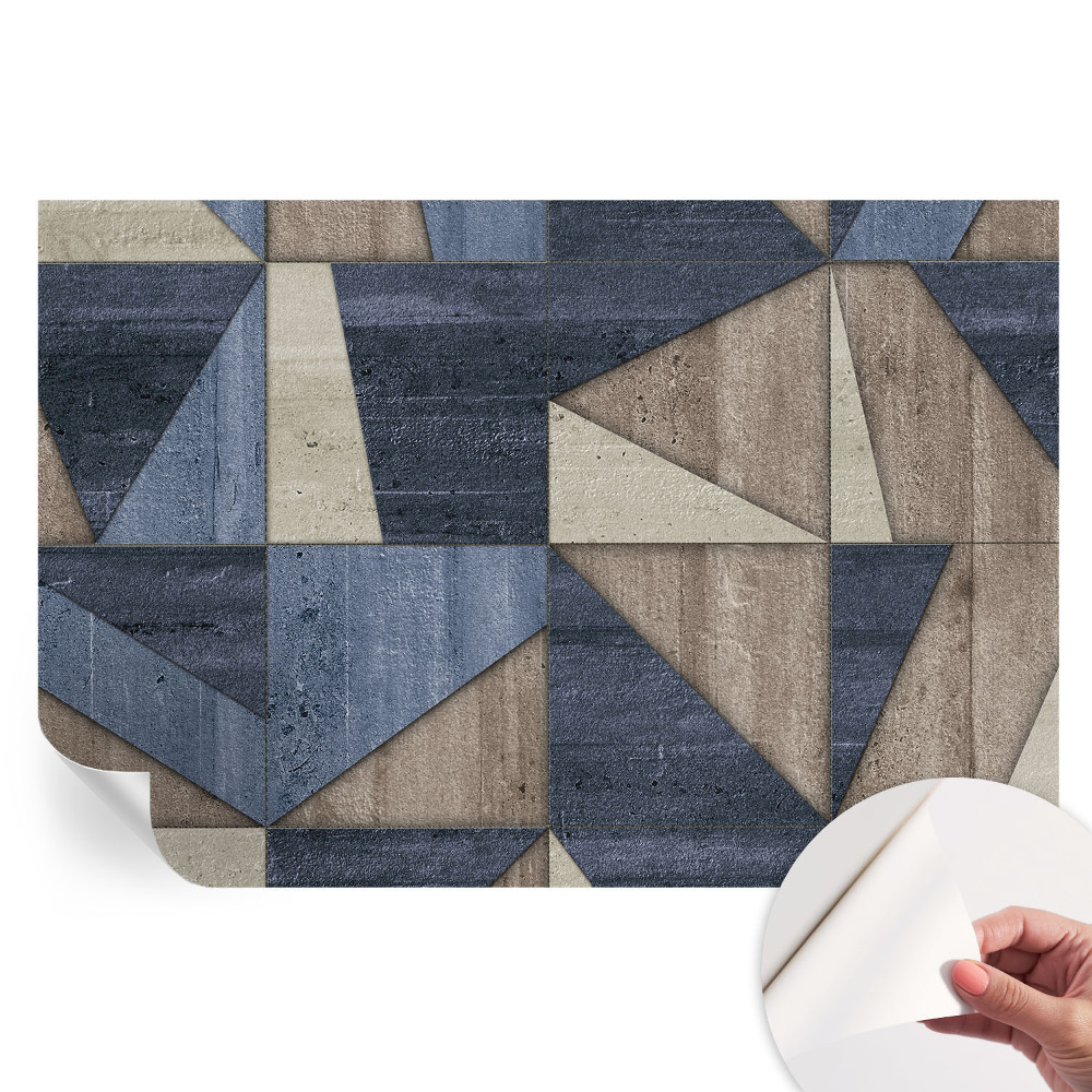 Modern fotótapéta a nappaliba Geometriai minták