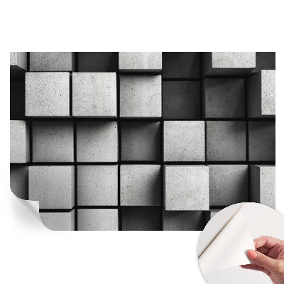 Öntapadós fotótapéta Geometriai kockák