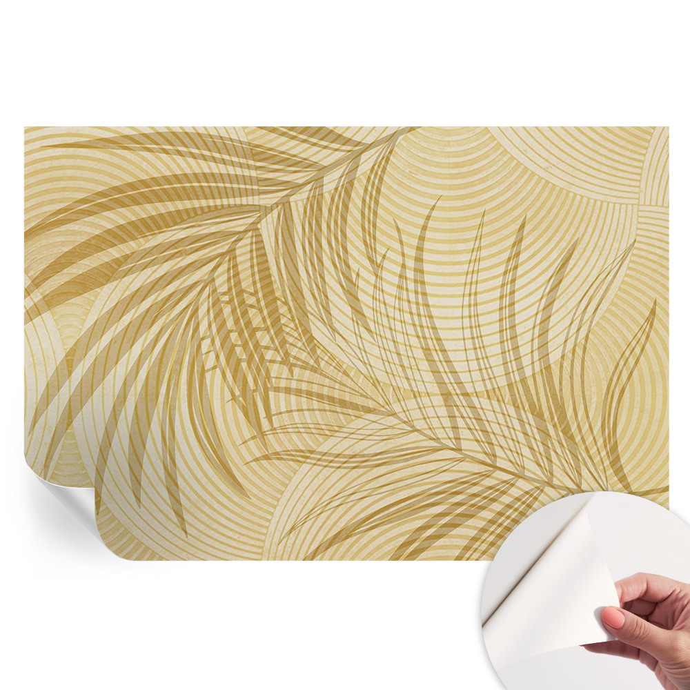 Modern trópusi elegancia fotótapéta nappaliba