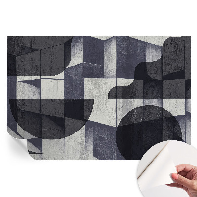 Geometriai szimmetria öntapadós falfestmény
