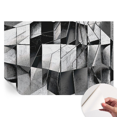 Modern geometriai absztrakció fotótapéta nappaliba