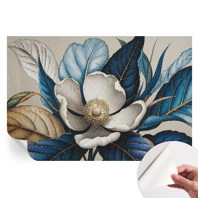Modern fotótapéta a nappaliba Elegáns növényvilág