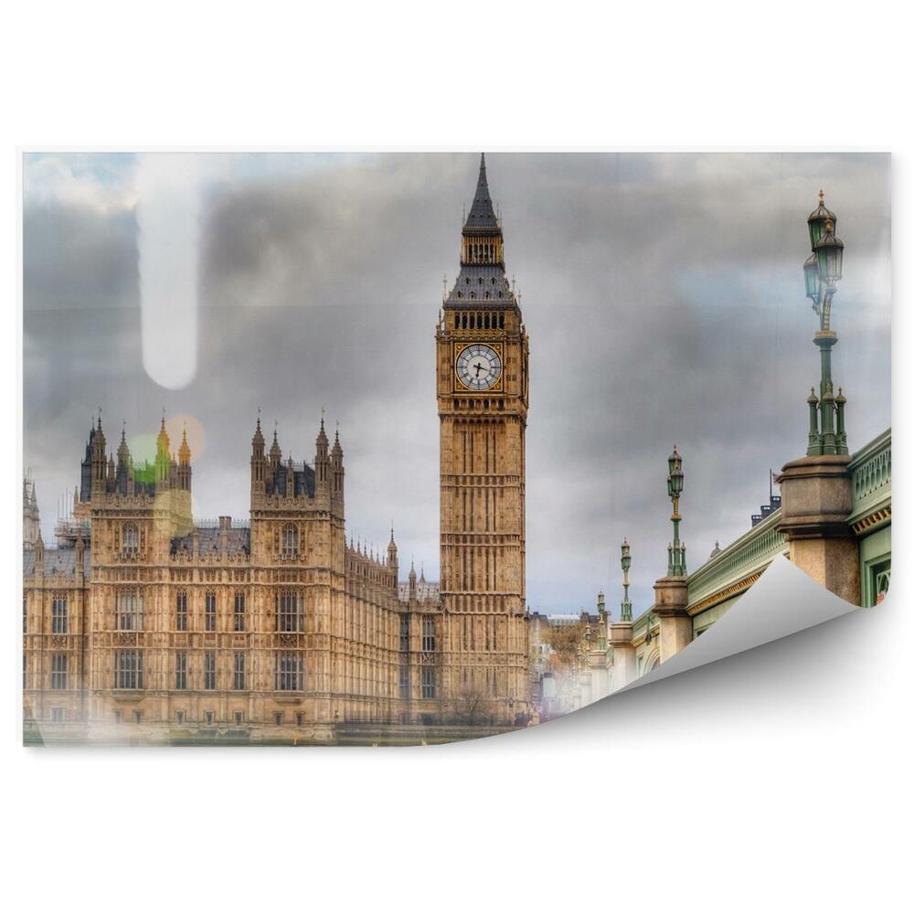 Fotótapéta Vintage Big Ben London Parlament