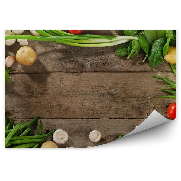 Öntapadós Fotótapéta Falra Egészséges élelmiszer-összetétel