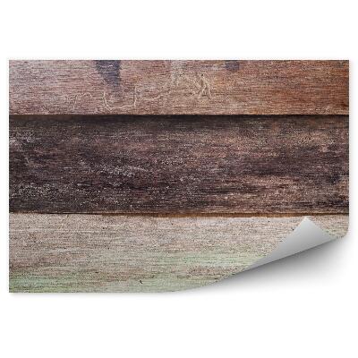 Fotótapéta Piszkos barna táblák