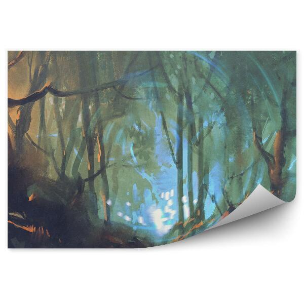 Öntapadós fotótapéta Sötét erdő kép