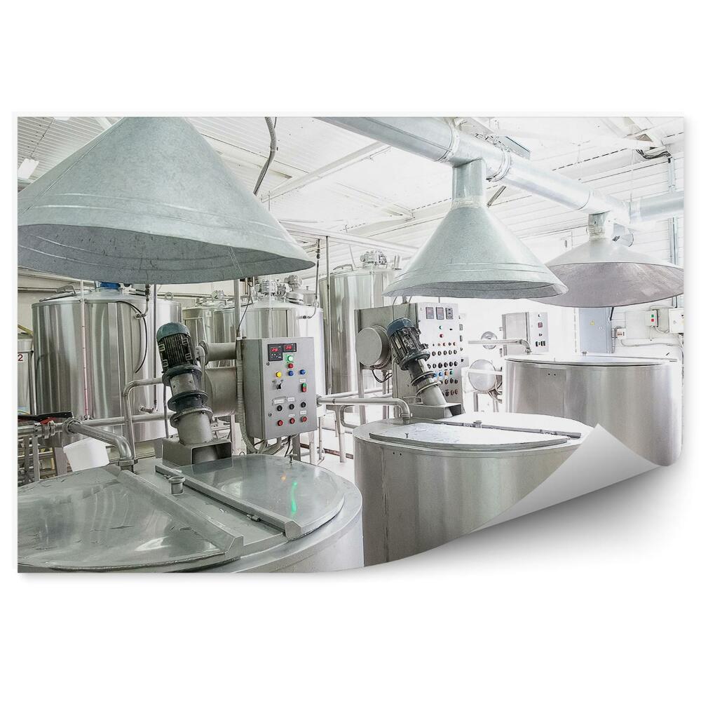 Fotótapéta Tejipari tartályhajó üzem