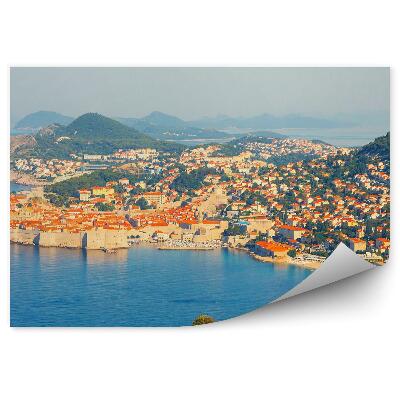 Öntapadós fotótapéta Panoráma város táj természet zöld